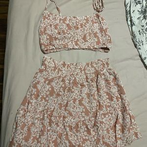 Pink Lily Poetry of the Heart Two Piece Set